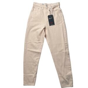 NWT Levi's High Loose Taper Jeans Peach Size 26 Women's Cotton